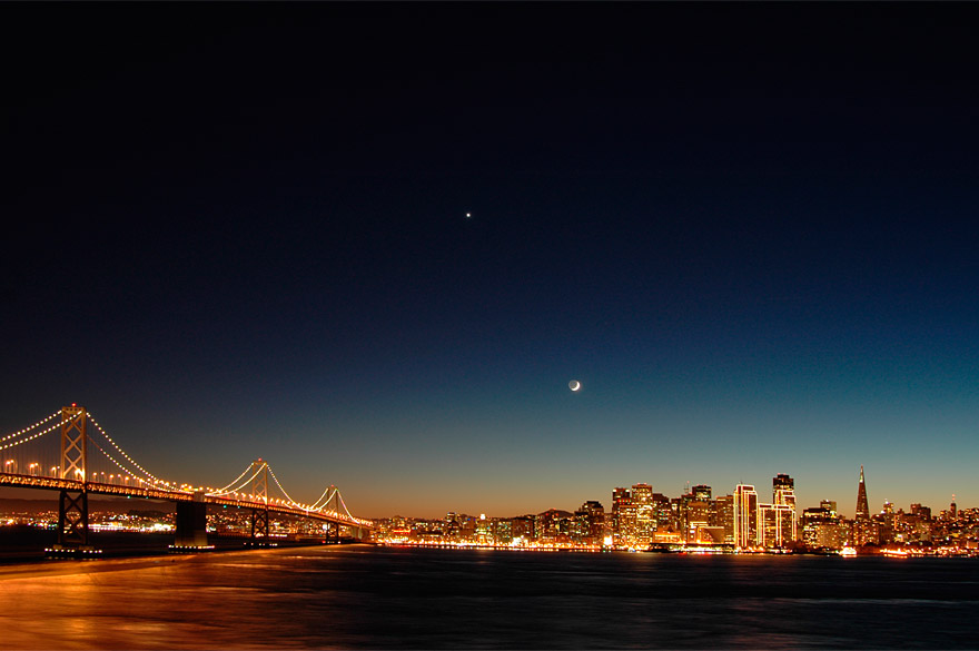 San Francisco Holiday lights