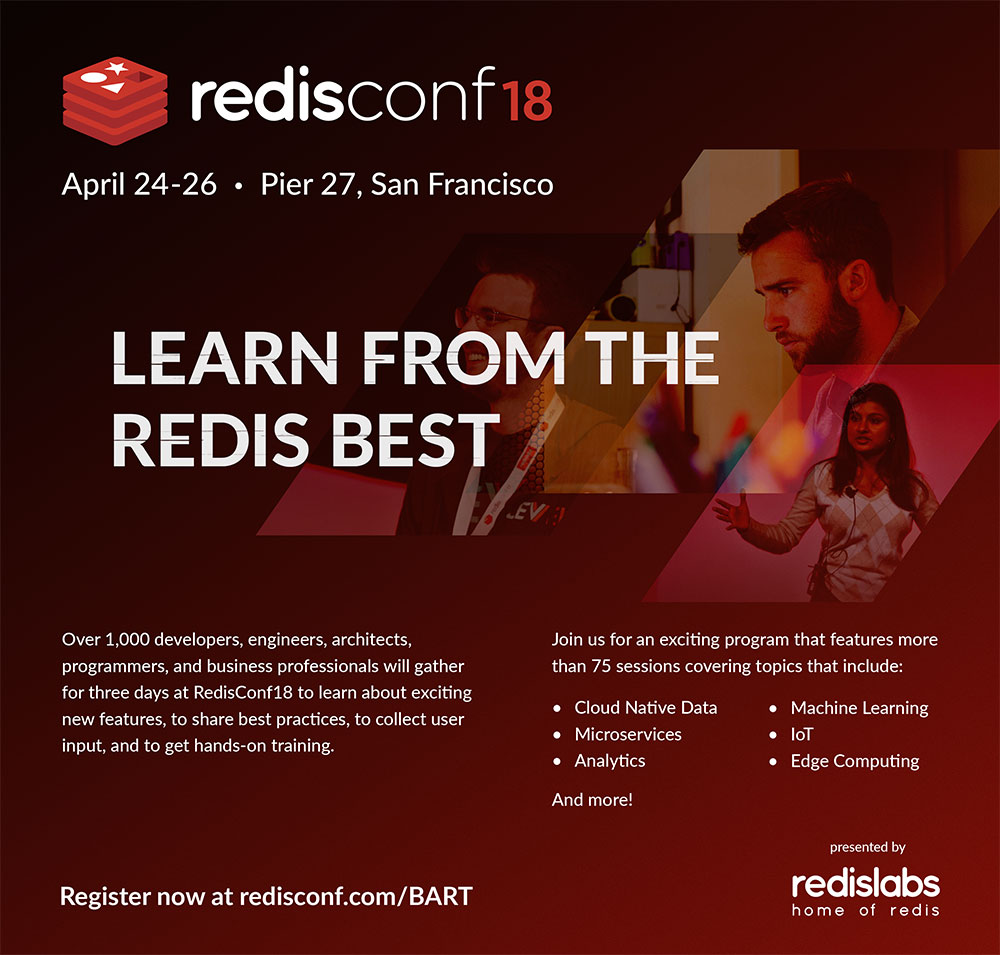 redisconf BART ad